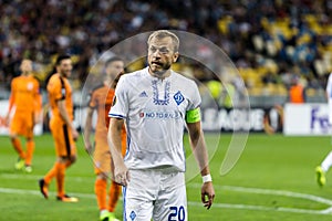 UEFA Europa League football match Dynamo Kyiv Ã¢â¬â Skenderbeu, Se